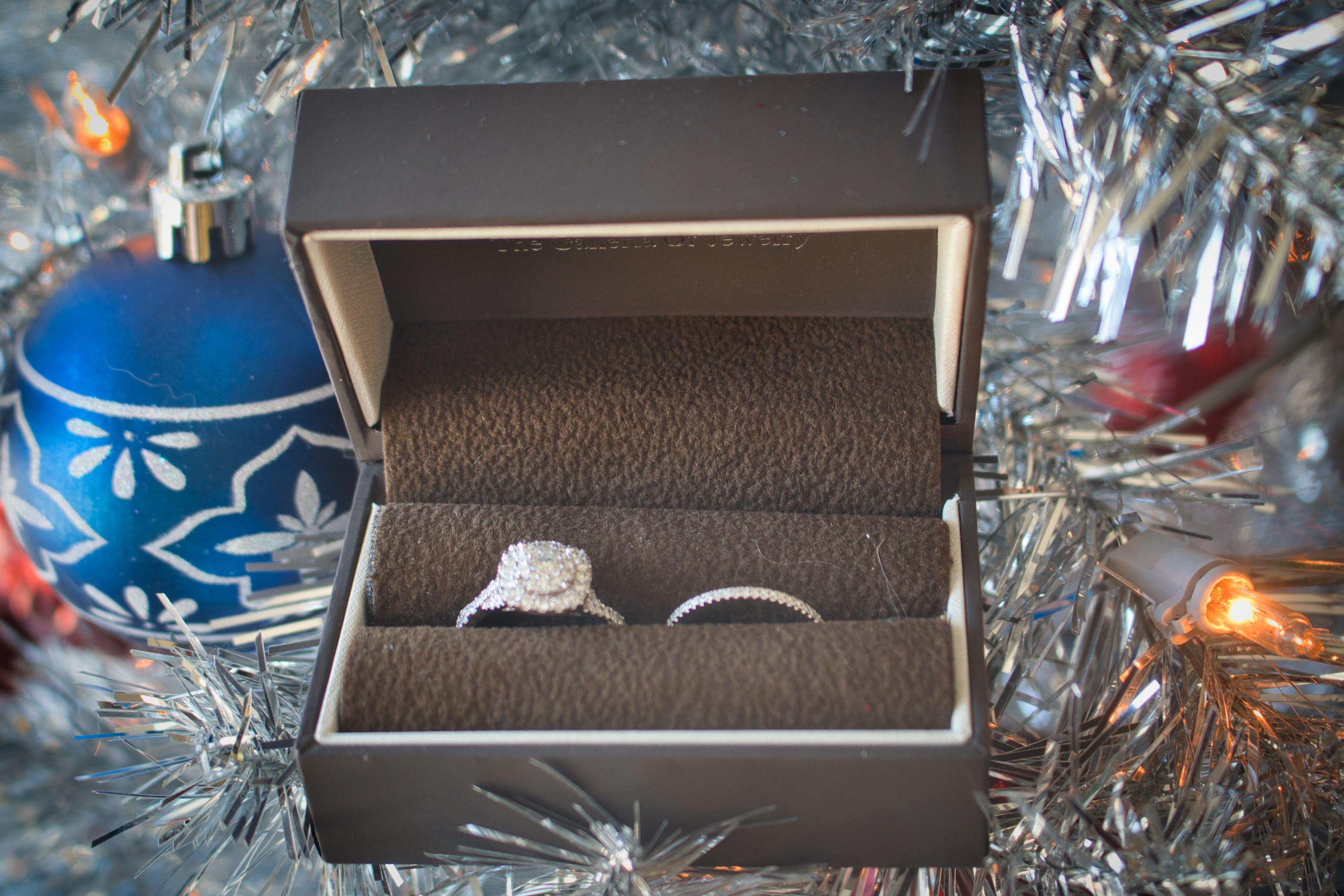 We got engaged